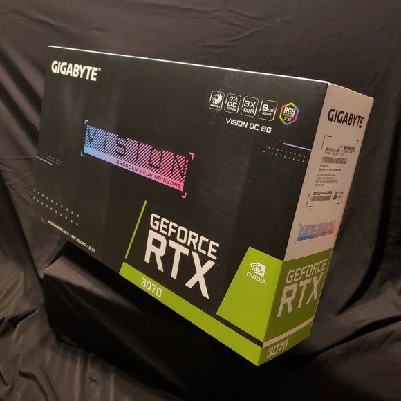 GIGABYTE - NVIDIA GeForce RTX 3070 VISION OC 8GB G - Picture 1 of 3